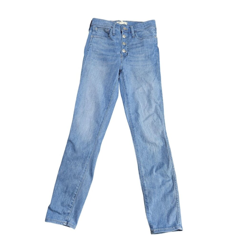 Madewell Roadtripper High Rise Jegging‎ Jeans Womens 26 Tall Blue Wash Stretch